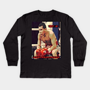 Julio Cesar Chavez Sr. Kids Long Sleeve T-Shirt